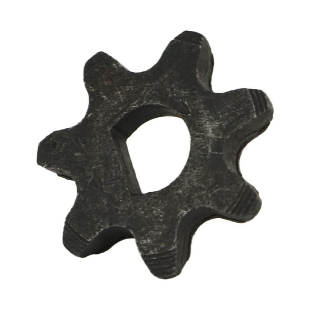 Engranaje De Piñón De 7 Dientes, Acero Al Carbono Resistente Engranaje De Piñón De Motor De 7 Dientes Compacto Para Cadena De Bicicleta Ordinaria