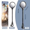 thumbnail image 4 of Espejo retrovisor para bicicleta Newlight66, ajustable, retrovisor, negro, 4 of 6
