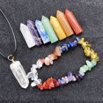 thumbnail image 3 of Natural Obelisk Quartz Crystal Healing Stone Wand Meditation Therapy Point Tower, 3 of 15