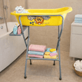thumbnail image 5 of Bañera Tina Para Bebe Con Base Portatil Casa Viaje Plegable Amarillo oscuro Animales, 5 of 5