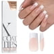 thumbnail image 1 of Puntas de uñas de gel suave BTartbox Nails, 150 unidades, largas, cuadradas, francesas, 1 of 7