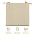 thumbnail image 5 of Textured Solid Almond Premium Dining Seat Cushio, 5 of 8