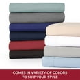 RV Bunk Sheet Set Iconic Collection Microfiber 4Piece, Short Queen
