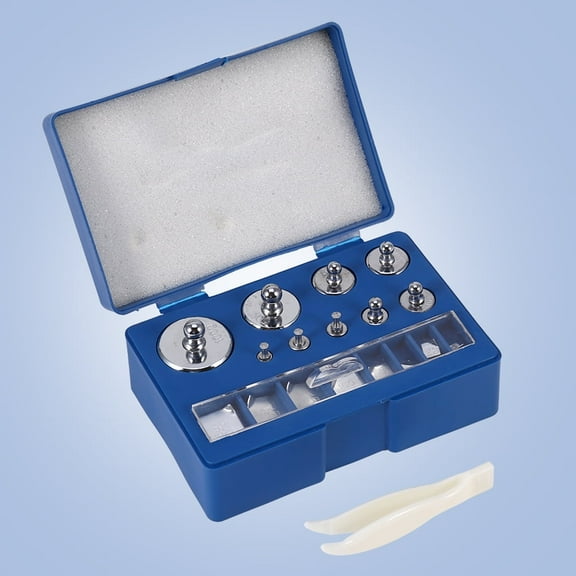 17Pcs 211.1g 10mg-100g Grams Precision Calibration Weight Set Test Jewelry Scale, Grams Weight, Scale Weight Set