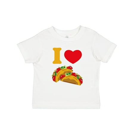

Inktastic I Love Tacos Boys or Girls Toddler T-Shirt