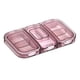 thumbnail image 2 of Pastillero transparente pastillas, almacenamiento de pastillas, divisor de Rosado Yuyangstore Organizador de almacenamiento, 2 of 4