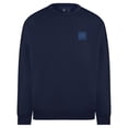 thumbnail image 2 of Men's-Levelwear  Navy Columbus Blue Jackets Signature Crewneck Pullover, 2 of 3