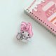 thumbnail image 1 of Sanrio-carcasa de teléfono móvil Pochacco de Anime, soporte de aire, HelloKitty Kuromi Melody Cinnamoroll, accesorios plegables telescópicos, regalo, 1 of 4