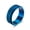 Blue, variant on 8MM Blue/Black/Gold Frosted Spinner Band Titanium Steel Wedding Ring Size 7-12