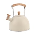 thumbnail image 3 of Hervidor con Silbido, Tetera con Silbato con Tapa con Y Asa, Tetera/cafetera para Campamento, Utensilios de Cocina, Olla para Exteriores, Camping, 3 of 8