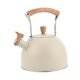 thumbnail image 3 of Hervidor silbante para campamento, té y café con tapa de , hervidor Compatible clásico, hervidor de agua para acampar al aire libre para pescar, 3 of 9