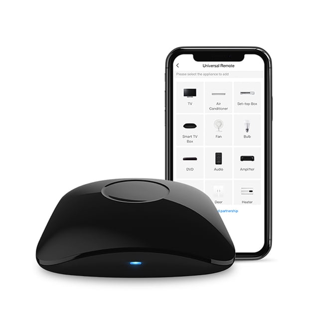 Control Remoto Universal BroadLink RM4Pro IR y RF compatible con Alexa Siri Google Assistant e IFTTT