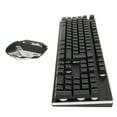 thumbnail image 4 of Combo de teclado y ratón RGB con retroiluminación LED, batería recargable de 2000 mAh, 7D, 3200 DPI, inalámbrico, para PC y gamers., 4 of 14