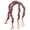 Beige*2PC, variant on Novelty Sausage Shaped Dog Leash, Durable Rubber Hot Dog Wiener Leash with Comfort Grip, Cute Funny Pet Walking Lead Chew Toy for Small Medium Dogs Dachshund Outdoor Training