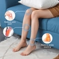 thumbnail image 6 of Rechargeable Foot Massager with EMS & TENS, Electric Foot Massager for Muscle Relaxation & Comfort, 10 Modes 20 Intensity Levels, Portable & Cordless Design (Black), 6 of 7