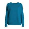 thumbnail image 2 of Athletic Works Women's Fleece Crewneck Sweatshirt, Sizes XS-XXXL, 2 of 5