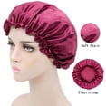 thumbnail image 6 of Yoyauz Satin Hat Sleep Hair Cap - Silk Hat, Suitable For Various Hairstyles, Equipped With Elastic Soft Band For Hair Care, 6 of 6