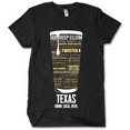 thumbnail image 2 of Texas Beer Shirt - Black, Small | Typography Print Beer Lover Gift for Men, 2 of 2