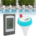 thumbnail image 3 of Nimomo Termómetro Flotante inalámbrico para Piscina Termómetro Flotante Digital inalámbrico Duradero para Piscina Medidor de Temperatura del Agua multipropósito Piscina SPA Bañera, 3 of 14