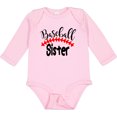 thumbnail image 3 of Inktastic Baseball Sister Boys or Girls Long Sleeve Baby Bodysuit, 3 of 5