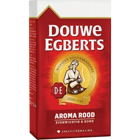 Douwe Egberts Aroma Rood Ground Coffee, 8.8-Ounce Package 8.8 Ounce (Pack of