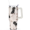 thumbnail image 2 of 40oz Dog Mom Tumbler - Leakproof Travel Coffee Mug with Handle - Cute Puppy Gift for Women Who Love Dogs - Double Wall Stainless, 2 of 7
