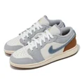 thumbnail image 1 of Ni - ke Ni - ke Air Jordan 1 Low SE GS AJ1 Sashiko Kids Youth Casual Shoes FZ5046-041, 1 of 5