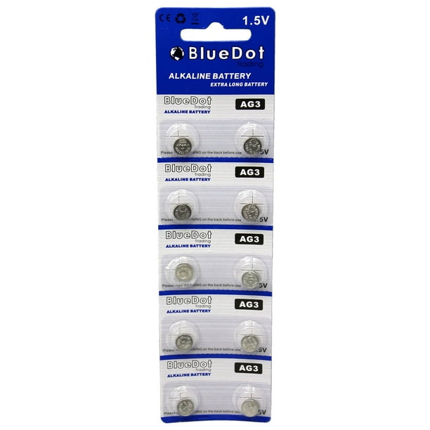 BlueDot Trading AG3 (also known as LR41 and LR736) Alkaline Button Cell