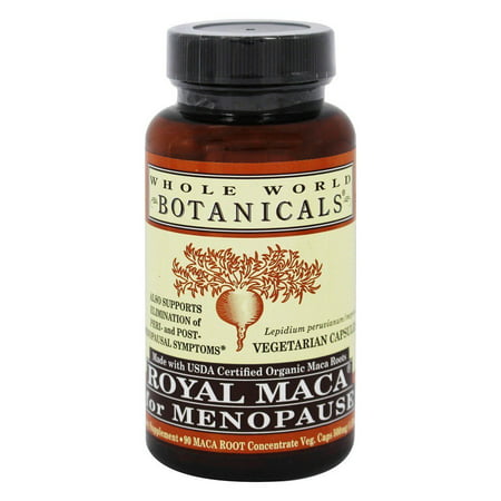 Whole World Botanicals - maca Royal Ménopause - 90 capsules végétariennes