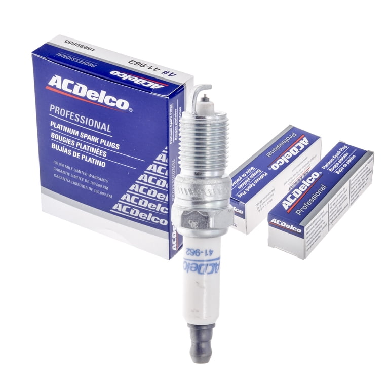 ACDelco 41-962 Professional Platinum Spark Plug 6 Pack - Walmart.com