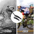 thumbnail image 3 of HAHADAXA Mountain Bike Mud Guards Fenders Set: Adjustable Road Mountain Bike Bicycle Cycling Tire Front/Rear Mud Guards Mudguard Fenders Set for 24"/26" MTB Mountain Road Bike Cycling, 3 of 7