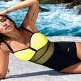 thumbnail image 2 of Womens One Piece Halter Bikini Swimsuit Bathing Beachwear, 2 of 6
