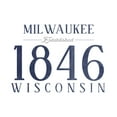 thumbnail image 5 of Milwaukee, Wisconsin, Established Date (Blue), (12x18 Wrapped Canvas, Wall Decor, Artwork), 5 of 5