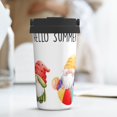 thumbnail image 6 of Uemuo Summer Gnome Print Carry Insulated Coffee Mug, Travel Mug with Hidden Handle, Insulated Coffee Flask, Leak-proof Travel Mug Insulated Mug for Office, 6 of 8