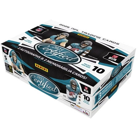 2025 Panini Certified Football Hobby Box