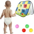 thumbnail image 1 of Play Tent Interactive Training Ball Scoring Pop up Target Soccer Goal for Kids, 1 of 9