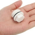 thumbnail image 4 of Tapones de extremo de tuberías PPR con rosca macho hexagonal exterior, tapón de tubería para prevenir fugas, blanco, 3/4 pulgadas, 10, 4 of 4