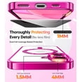 thumbnail image 4 of Funda Meifigno diseñada para iPhone 16 con protectores de pantalla, 4 of 6