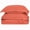 Coral, variant on Superior 400 Thread Count Black Egyptian Cotton Pillowcase Set, Standard