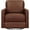 Pecan Brown, variant on Hydeline Ashby Swivel Top Grain Leather Chair