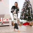 thumbnail image 5 of Halloween Ghosts Pink Adult Onesie Pajamas Slim Fit Christmas One Piece Suit Pjs for Women and Men Hooded Zipper, 5 of 7