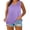 24-Purple, variant on Plus Size Shirts for Women V Neck Sleeveless Tank Top Gradient Color Print Casual Summer Loose Fit Fashion Blouse Everyday Wear