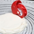 thumbnail image 4 of Juego de decorador de ruedas de pastelería de 2 uds, cuchillo de rueda de Pizza de doble rodillo, rizador de masa para galletas y pasteles, utilizado para Pasta hojaldre, 4 of 5