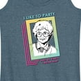 thumbnail image 3 of Golden Girls - Party Nap - Women's Racerback Tank Top, 3 of 5