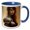 Blue/White, variant on 3drose, Warrior Goddess Ai Generated Art, 11oz Magic Transforming Mug