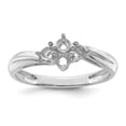 thumbnail image 7 of Sterling Silver Rhodium-plated Family Jewelry Mounting XMR10/4SSM, 7 of 7