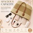 thumbnail image 5 of DAKIMOE Straw Beach Bag For Women Summer Boho Tote Bag Handbags Large Shoulder Purses Woven for Vacation, 5 of 7