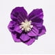 thumbnail image 1 of Xiao Hua 6 flores de papel crepé de 20 cm para decoración de pared, bodas, fondos florales, baby shower, fiestas de cumpleaños, fotos, arcos, guarderías, morado., 1 of 4