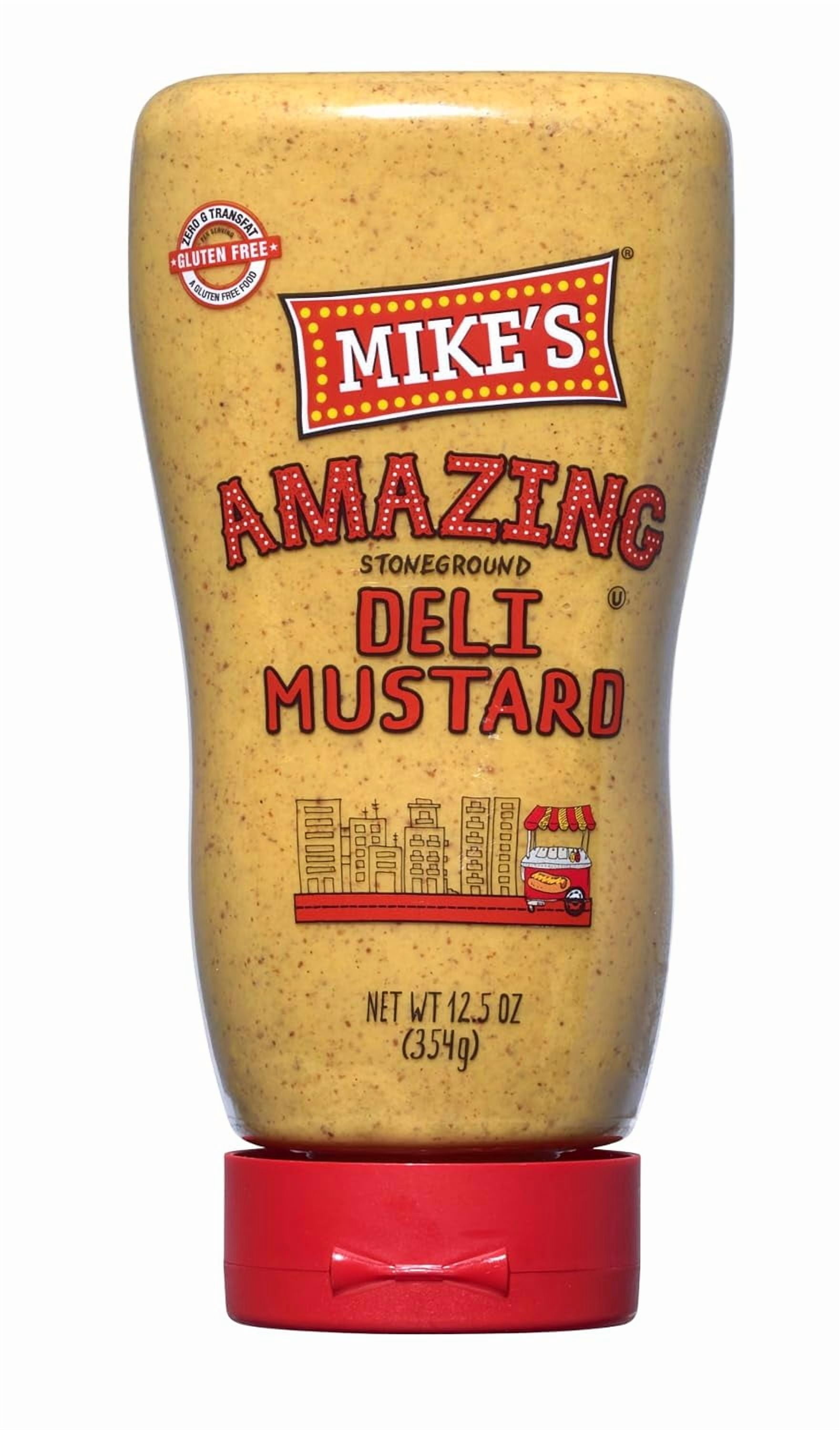 Beaver Brand Deli Mustard - 6 Pack Of 12.5oz Jars, Gourmet Horseradish, Garlic & Ginger Flavored