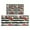 Pioneer Flower Floral-2, variant on Pioneer Flower Floral Print Pattern Kitchen Rugs Sets Of 2,Anti Fatigue Kitchen Mat Rugs Non Slip Washable,Decorative Kitchen Floor Mats for Kitchen,Sink,Laundry,17"x30" 17"x47"